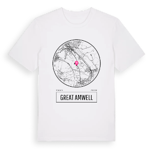 Great Amwell t-shirt – ekologisk bomull t-shirt från Pinshirt