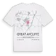 Great Aycliffe karta t-shirt