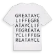 Great Aycliffe ordlek t-shirt
