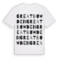 Great Bowden ordlek t-shirt
