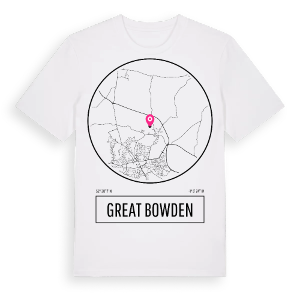 Great Bowden t-shirt – ekologisk bomull t-shirt från Pinshirt