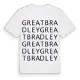 Great Bradley ordlek t-shirt