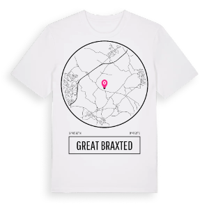 Great Braxted t-shirt – ekologisk bomull t-shirt från Pinshirt