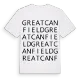 Great Canfield ordlek t-shirt