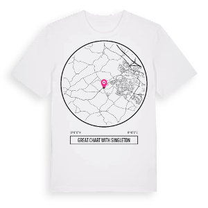 Great Chart with Singleton t-shirt – ekologisk bomull t-shirt från Pinshirt