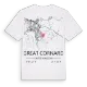 Great Cornard karta t-shirt