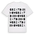 Great Dunmow ordlek t-shirt