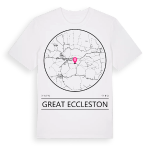 Great Eccleston t-shirt – ekologisk bomull t-shirt från Pinshirt