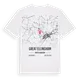 Great Ellingham karta t-shirt