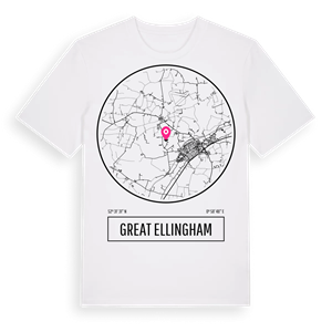 Great Ellingham t-shirt – ekologisk bomull t-shirt från Pinshirt
