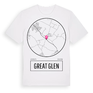 Great Glen t-shirt – ekologisk bomull t-shirt från Pinshirt