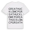 Great Hucklow CP ordlek t-shirt