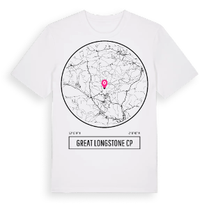 Great Longstone CP t-shirt – ekologisk bomull t-shirt från Pinshirt