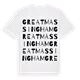 Great Massingham ordlek t-shirt