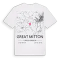 Great Mitton karta t-shirt