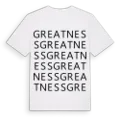 Great Ness ordlek t-shirt