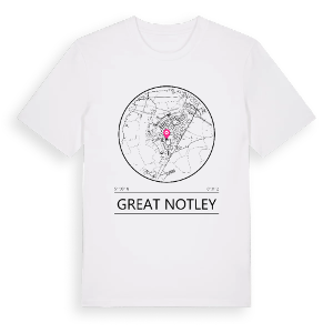 Great Notley t-shirt – ekologisk bomull t-shirt från Pinshirt