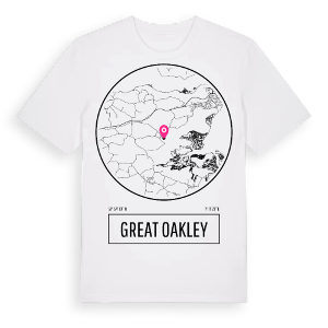 Great Oakley t-shirt – ekologisk bomull t-shirt från Pinshirt