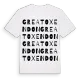 Great Oxendon ordlek t-shirt