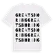 Great Snoring ordlek t-shirt