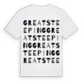 Great Steeping ordlek t-shirt