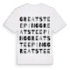 Great Steeping ordlek t-shirt