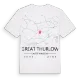 Great Thurlow karta t-shirt