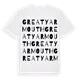 Great Yarmouth ordlek t-shirt