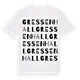 Gressenhall ordlek t-shirt