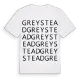 Greystead ordlek t-shirt