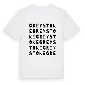 Greystoke ordlek t-shirt – ekologisk bomull t-shirt från Pinshirt
