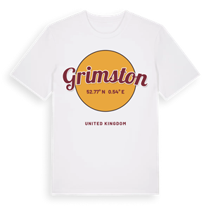 Grimston cirkel t-shirt – ekologisk bomull t-shirt från Pinshirt
