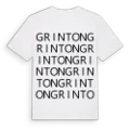 Grinton ordlek t-shirt