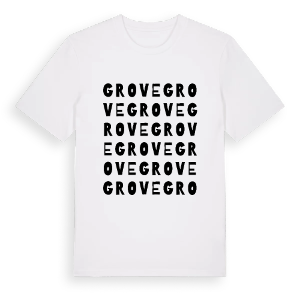 Grove ordlek t-shirt – ekologisk bomull t-shirt från Pinshirt