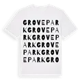 Grove Park ordlek t-shirt