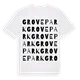 Grove Park ordlek t-shirt