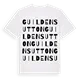 Guilden Sutton ordlek t-shirt