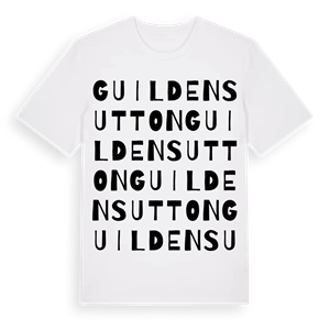 Guilden Sutton ordlek t-shirt – ekologisk bomull t-shirt från Pinshirt