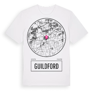 Guildford t-shirt – ekologisk bomull t-shirt från Pinshirt