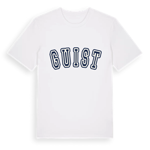 Guist college t-shirt – ekologisk bomull t-shirt från Pinshirt