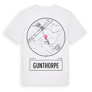 Gunthorpe t-shirt – ekologisk bomull t-shirt från Pinshirt