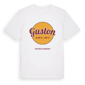 Guston cirkel t-shirt – ekologisk bomull t-shirt från Pinshirt