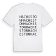 Hacheston ordlek t-shirt