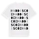 Haddiscoe ordlek t-shirt
