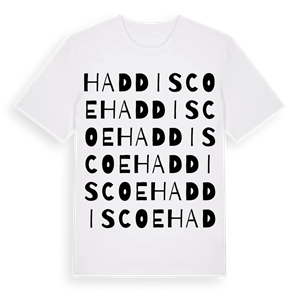 Haddiscoe ordlek t-shirt – ekologisk bomull t-shirt från Pinshirt