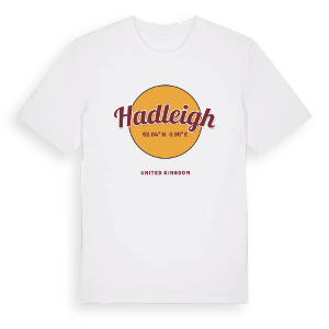 Hadleigh cirkel t-shirt – ekologisk bomull t-shirt från Pinshirt