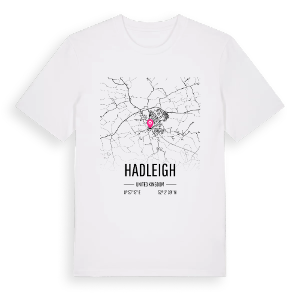 Hadleigh karta t-shirt – ekologisk bomull t-shirt från Pinshirt