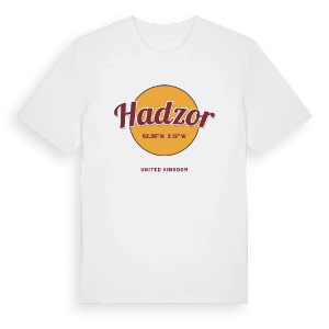 Hadzor cirkel t-shirt – ekologisk bomull t-shirt från Pinshirt