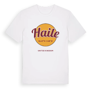 Haile cirkel t-shirt – ekologisk bomull t-shirt från Pinshirt