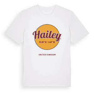 Hailey cirkel t-shirt – ekologisk bomull t-shirt från Pinshirt